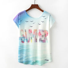 Load image into Gallery viewer, KaiTingu Summer Novelty Women T Shirt