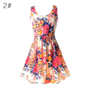 Casual Summer Chiffon Dress