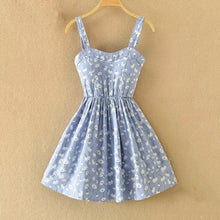 Load image into Gallery viewer, Shoulder Ruffle Summer Dress