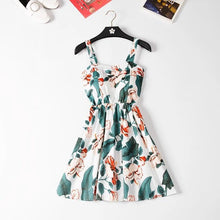 Load image into Gallery viewer, Shoulder Ruffle Summer Dress