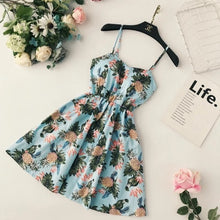 Load image into Gallery viewer, Shoulder Ruffle Summer Dress