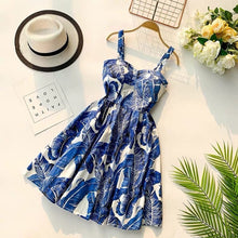 Load image into Gallery viewer, Shoulder Ruffle Summer Dress
