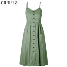 Load image into Gallery viewer, Sundress Long Dresses