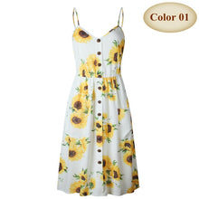 Load image into Gallery viewer, Sundress Long Dresses
