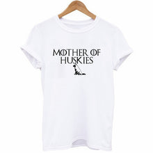 Load image into Gallery viewer, Cartoon MOTHER OF CATS Letters Animal Printed T-shirts