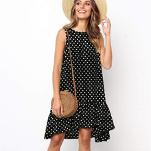 Load image into Gallery viewer, Sleeveless Dress Women Shirt Summer Beach Dress