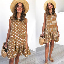 Load image into Gallery viewer, Sleeveless Dress Women Shirt Summer Beach Dress