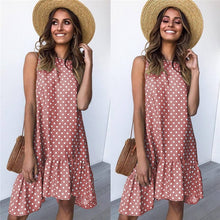 Load image into Gallery viewer, Dot Print Dress Summer Dresses