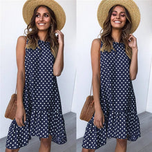 Load image into Gallery viewer, Dot Print Dress Summer Dresses