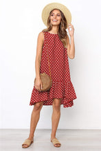 Load image into Gallery viewer, Dot Print Dress Summer Dresses