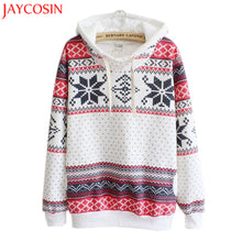 Load image into Gallery viewer, Christmas Snow Hoodie Sweatshirt