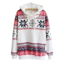 Load image into Gallery viewer, Christmas Snow Hoodie Sweatshirt