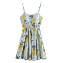 Load image into Gallery viewer, Floral Print Waist Mini Dress