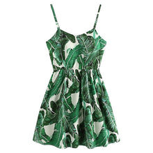Load image into Gallery viewer, Floral Print Waist Mini Dress