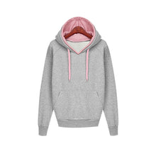 Load image into Gallery viewer, Autumn Winter Women Casual Solid Hoodies Hooded Sweatshirts