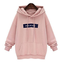 Load image into Gallery viewer, Autumn Winter Women Casual Solid Hoodies Hooded Sweatshirts