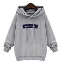 Load image into Gallery viewer, Autumn Winter Women Casual Solid Hoodies Hooded Sweatshirts