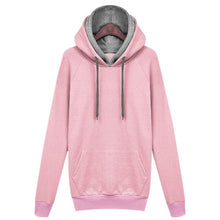 Load image into Gallery viewer, Autumn Winter Women Casual Solid Hoodies Hooded Sweatshirts