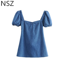 Load image into Gallery viewer, Mini Jeans Dress