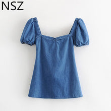 Load image into Gallery viewer, Mini Jeans Dress